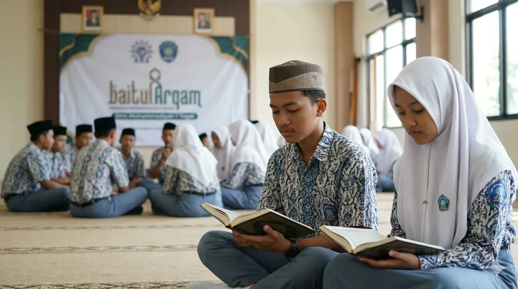 Tanamkan Karakter Islami, SMA Muhammadiyah 1 Tegal Sukses Gelar Baitul Arqam